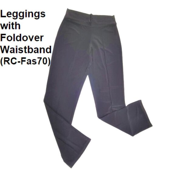 𝅺WOMEN'S Black Leggings  Size S Size M - Picture 6 of 10